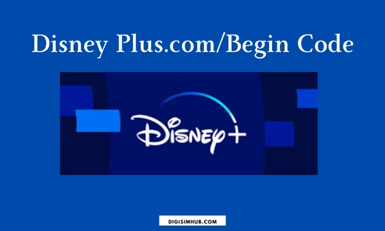 Disney Plus.comBegin Code