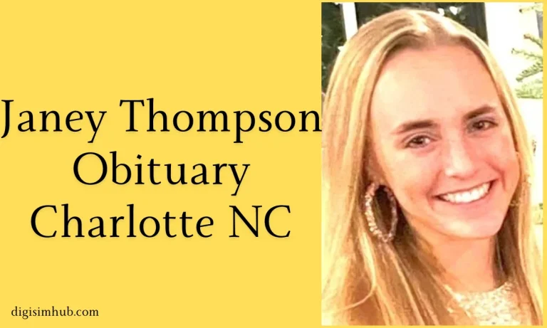 Janey Thompson Obituary Charlotte NC