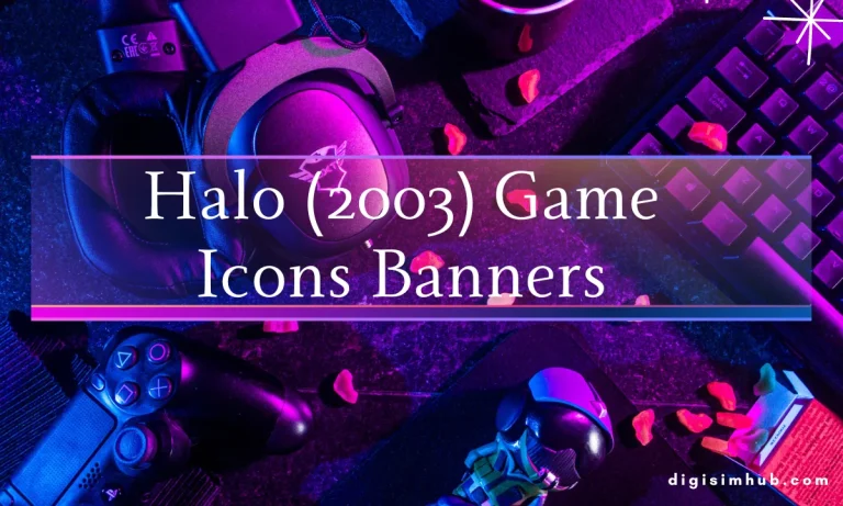 Halo (2003) Game Icons Banners