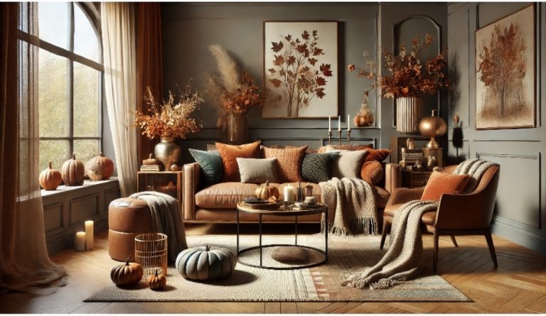 Warm and Cozy: Embracing Earth Tones in Fall 2024 Home Decor