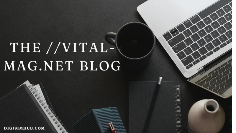 The Vital-Mag.net Blog