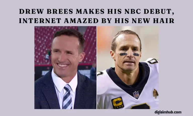 Drew Brees Makes His NBC Debut, Internet Amazed by His New Hair