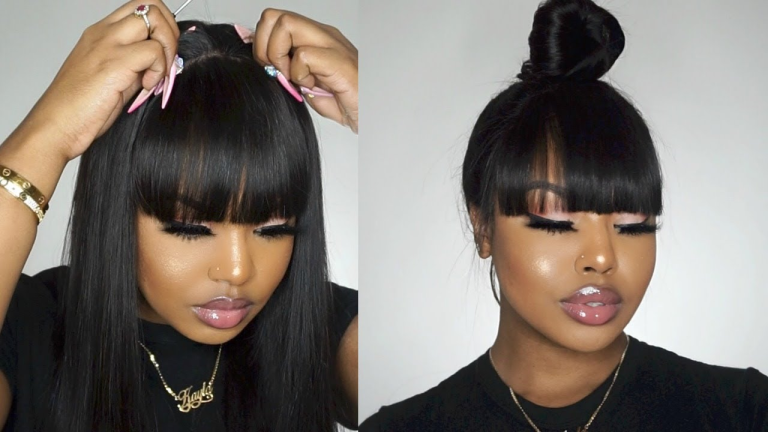 How to Style Human Hair Wigs with Bangs: A Complete Guide